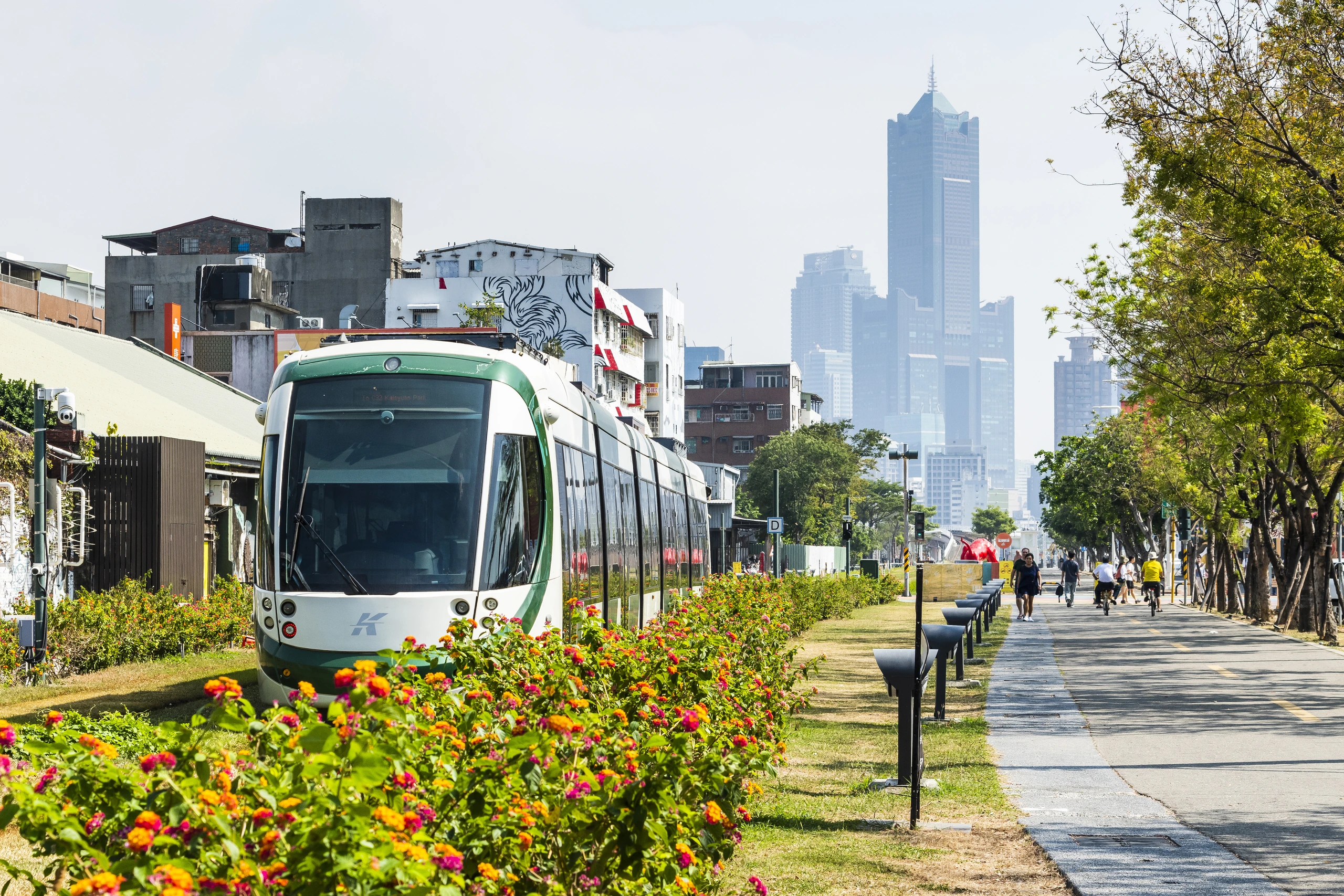 Ljusjärnväg i Kaohsiung, Taiwan