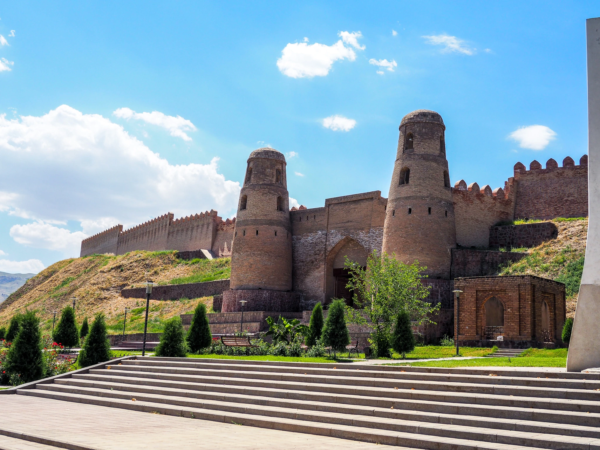 Hisor fästning i Tadzjikistan