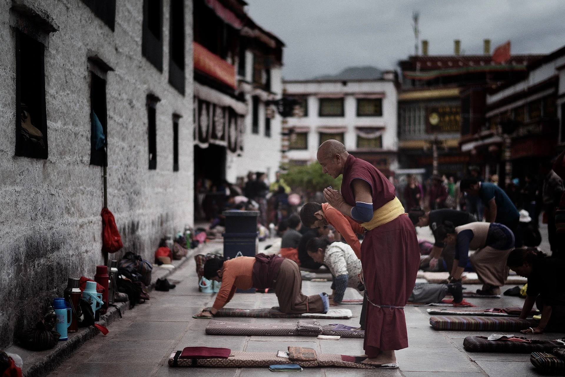 Jokhang-templet i Lhasa, Tibet