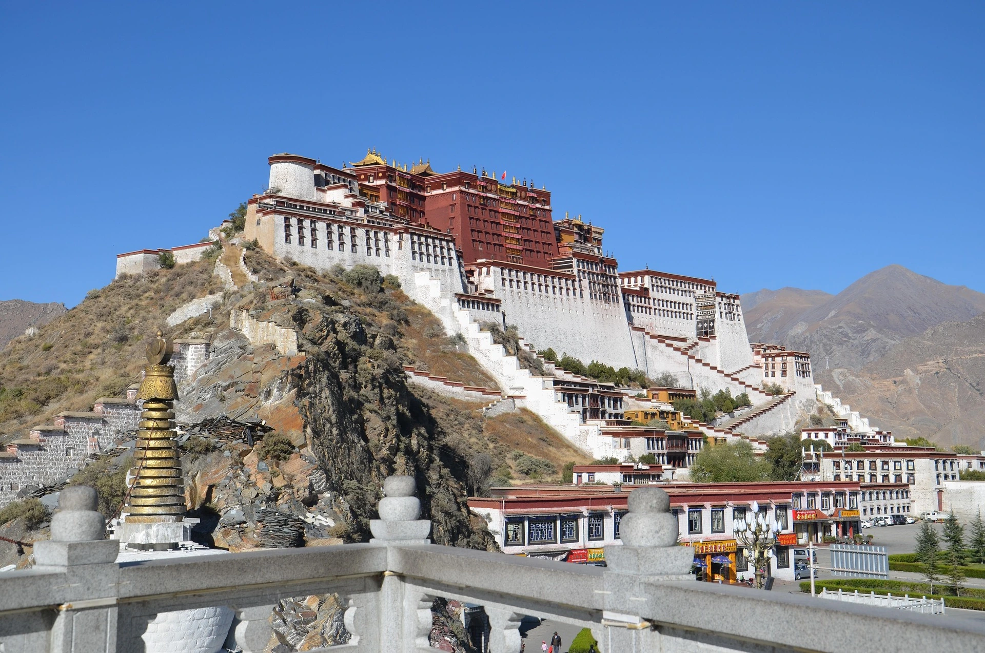 Potala Palace i Lhasa, Tibet