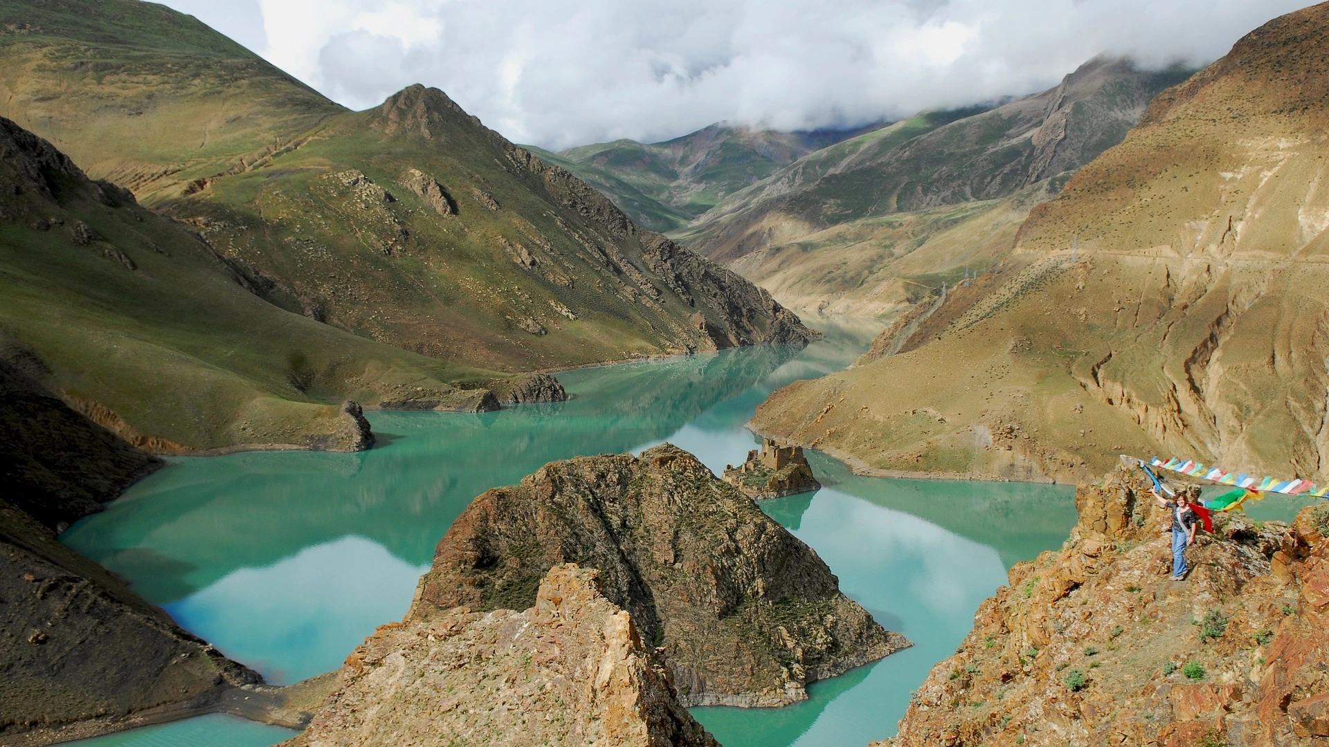 Manla Reservoir i Tibet