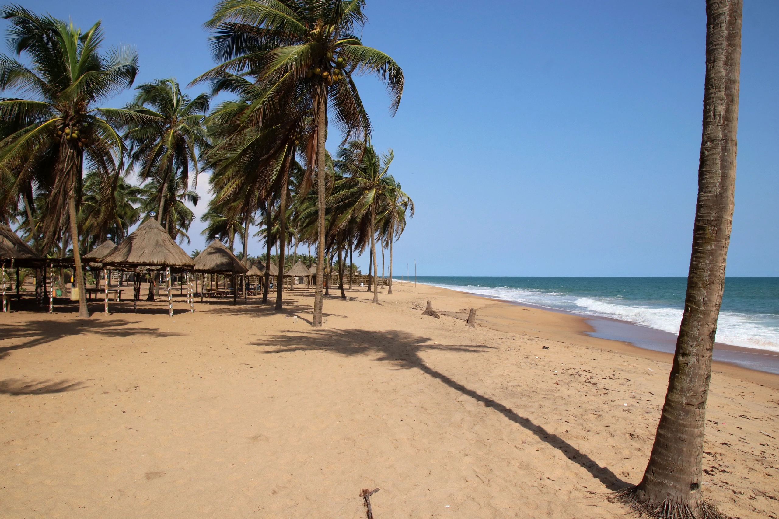 Coco Beach i Avepozo, Togo
