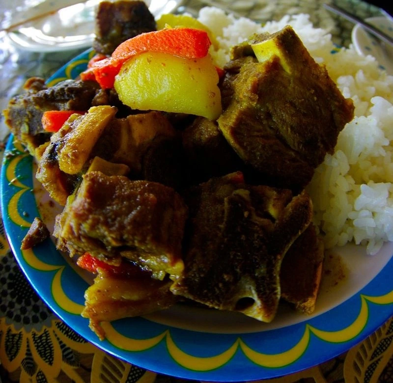 Traditionell mat från Tuvalu