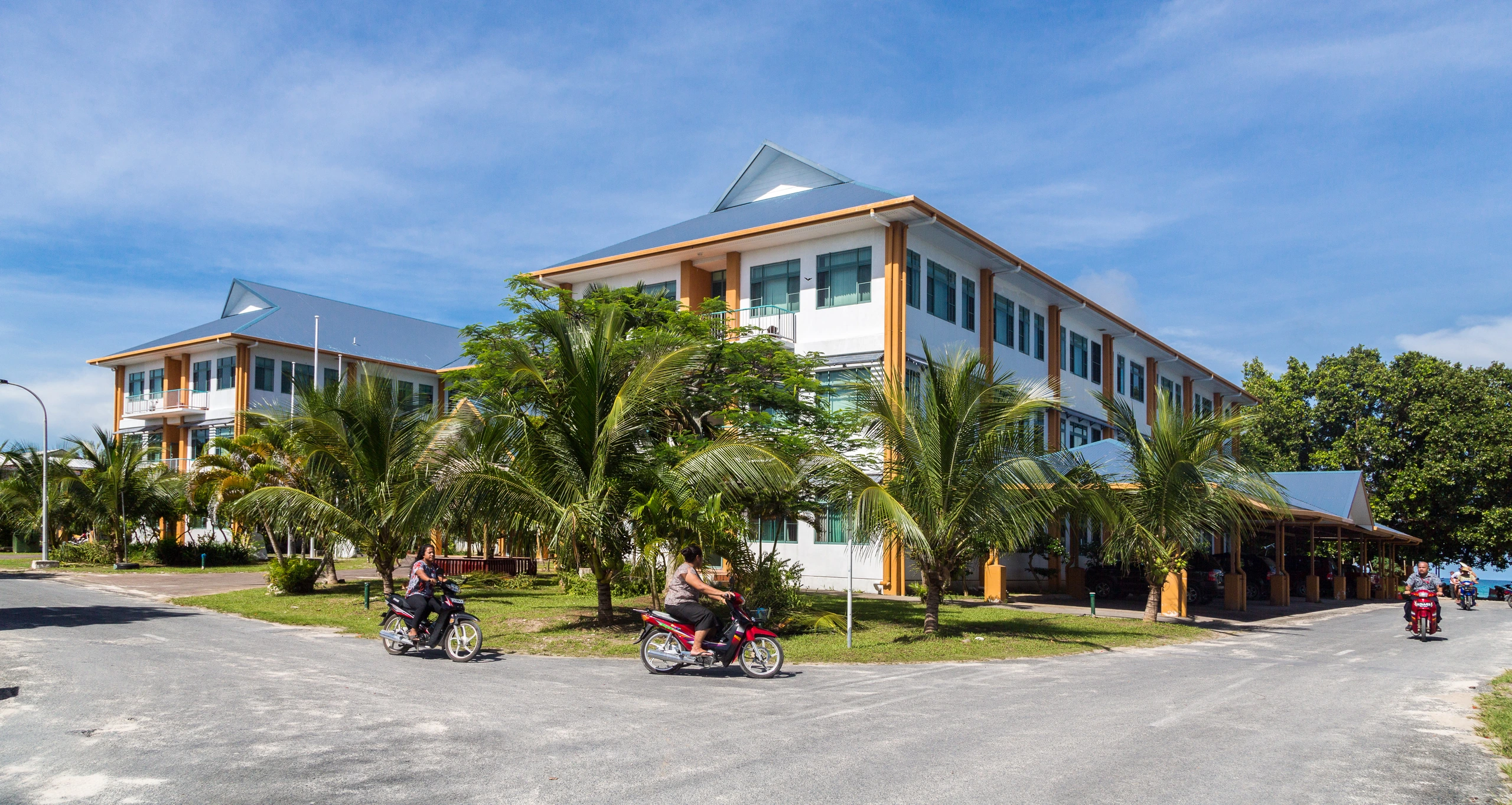Tuvalu House på Funafuti atoll