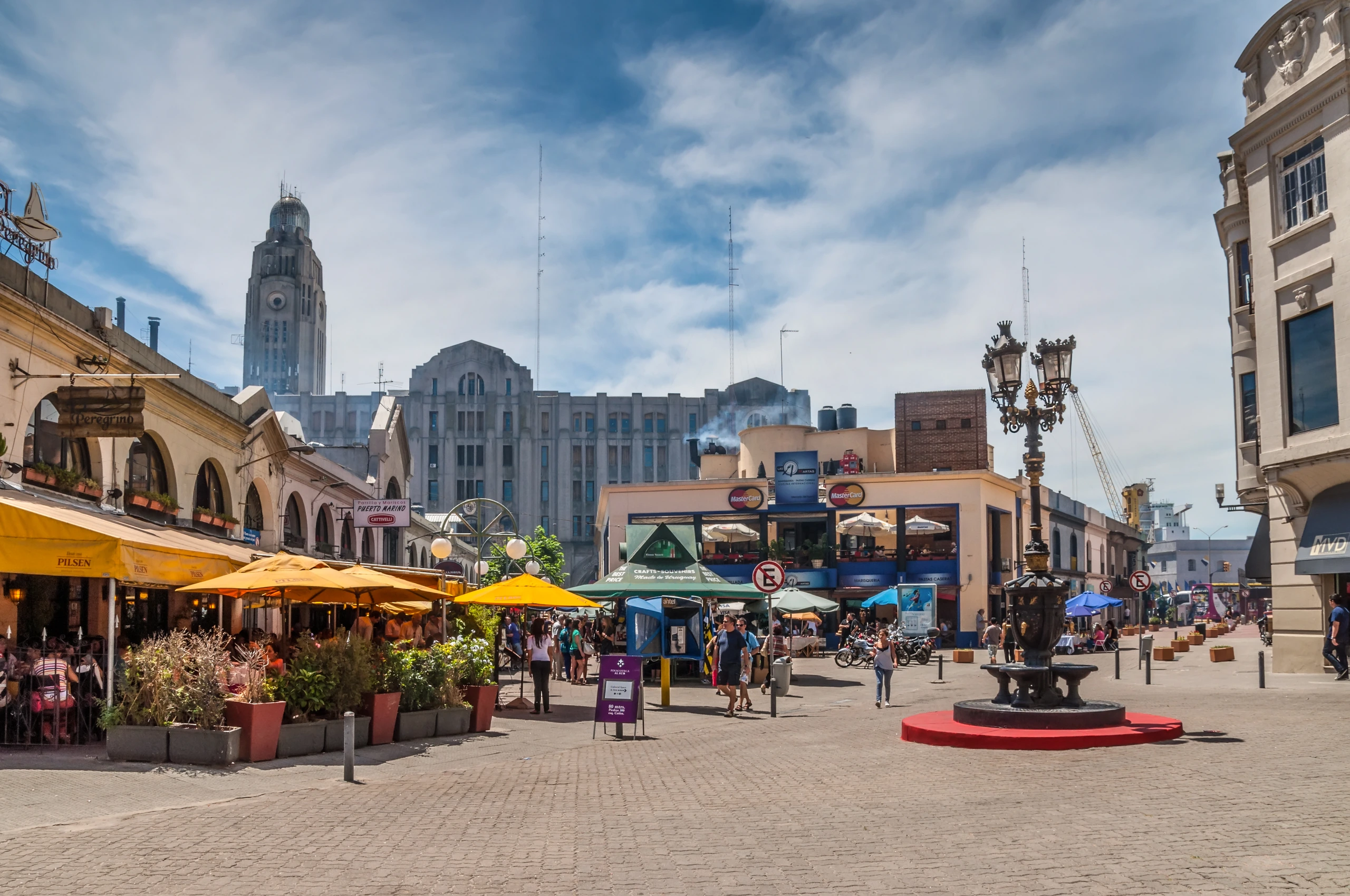 Mercado del Puerto i Montevideo, Uruguay