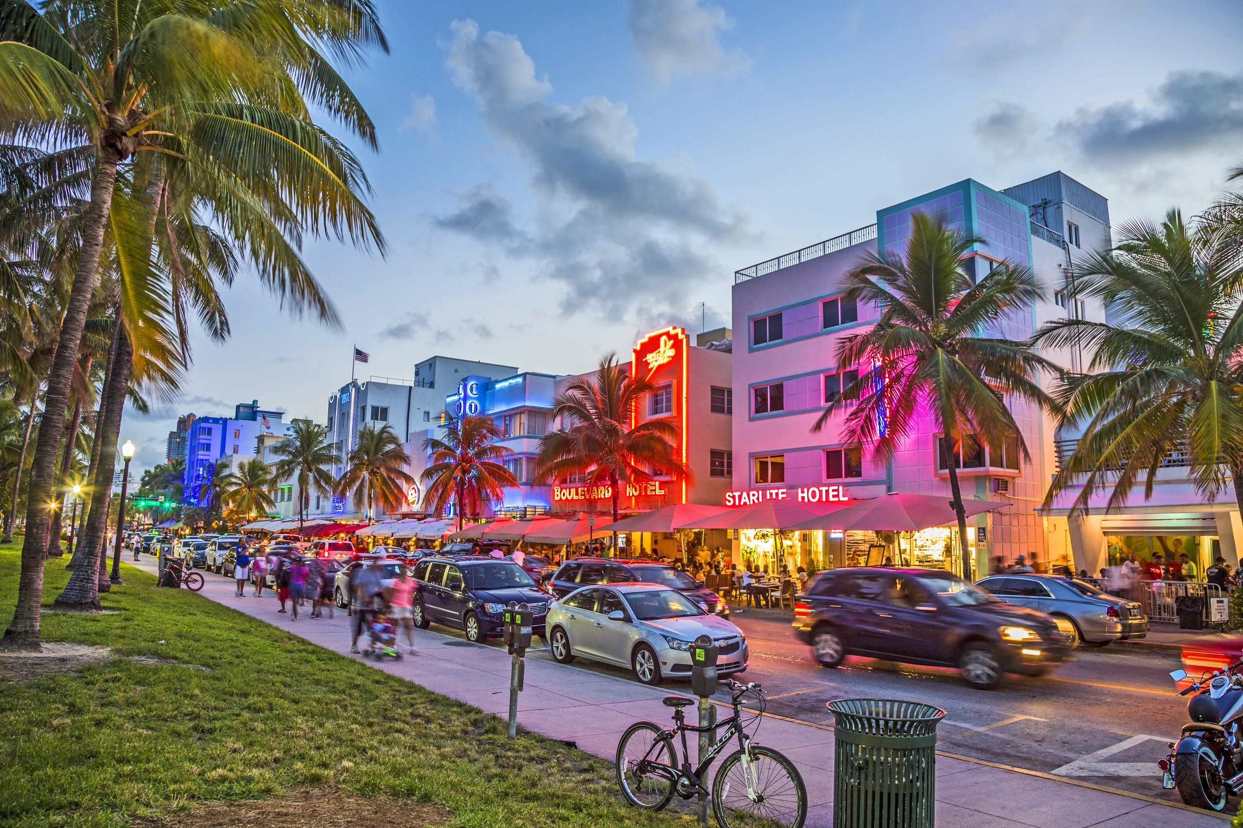 Ocean Drive, Miami Beach, USA