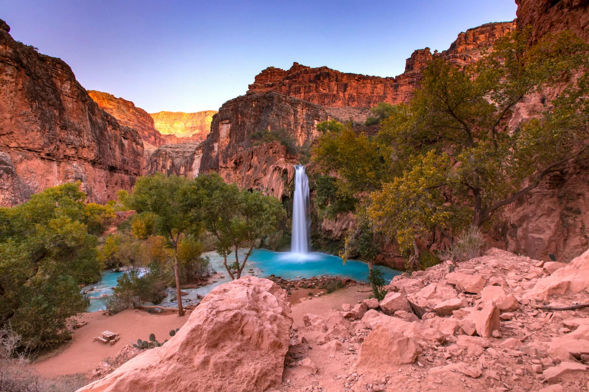 Havasu Creek i Arizona, USA