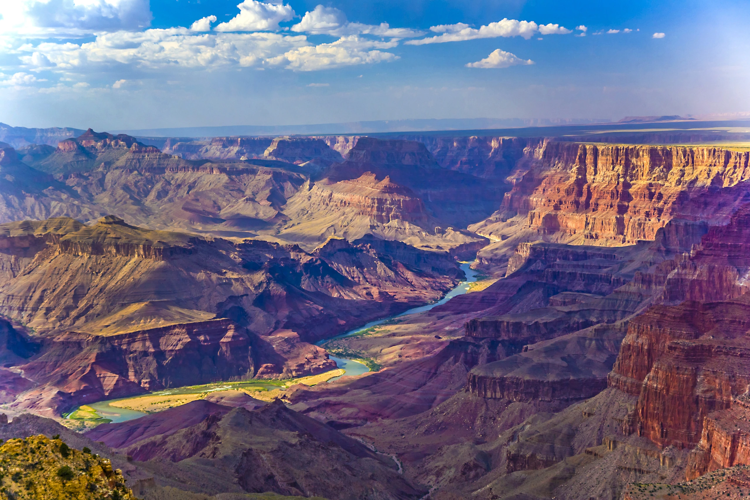 Grand Canyon vid soluppgång, USA