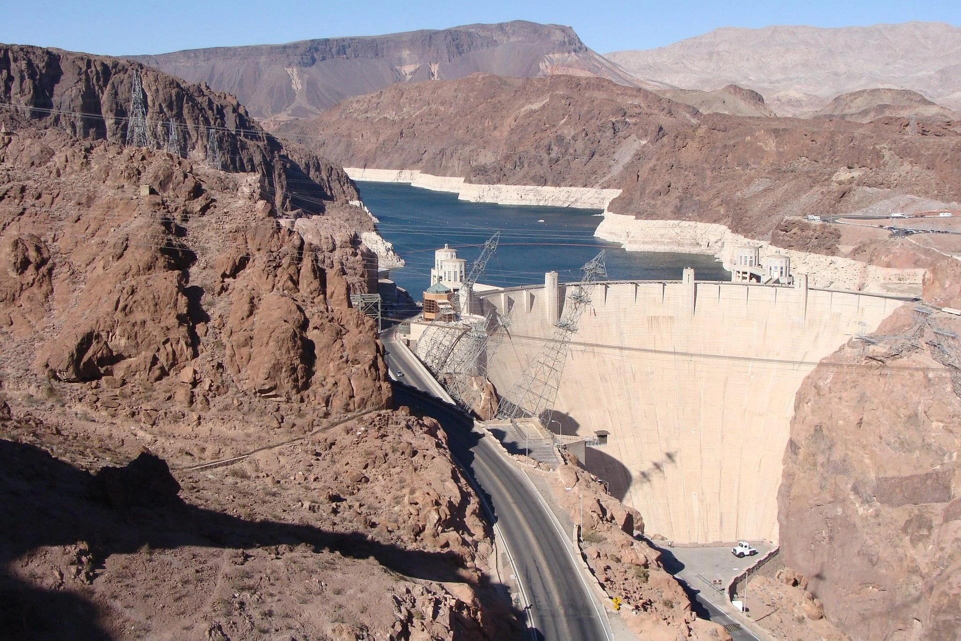 Hoover Dam i Nevada, USA