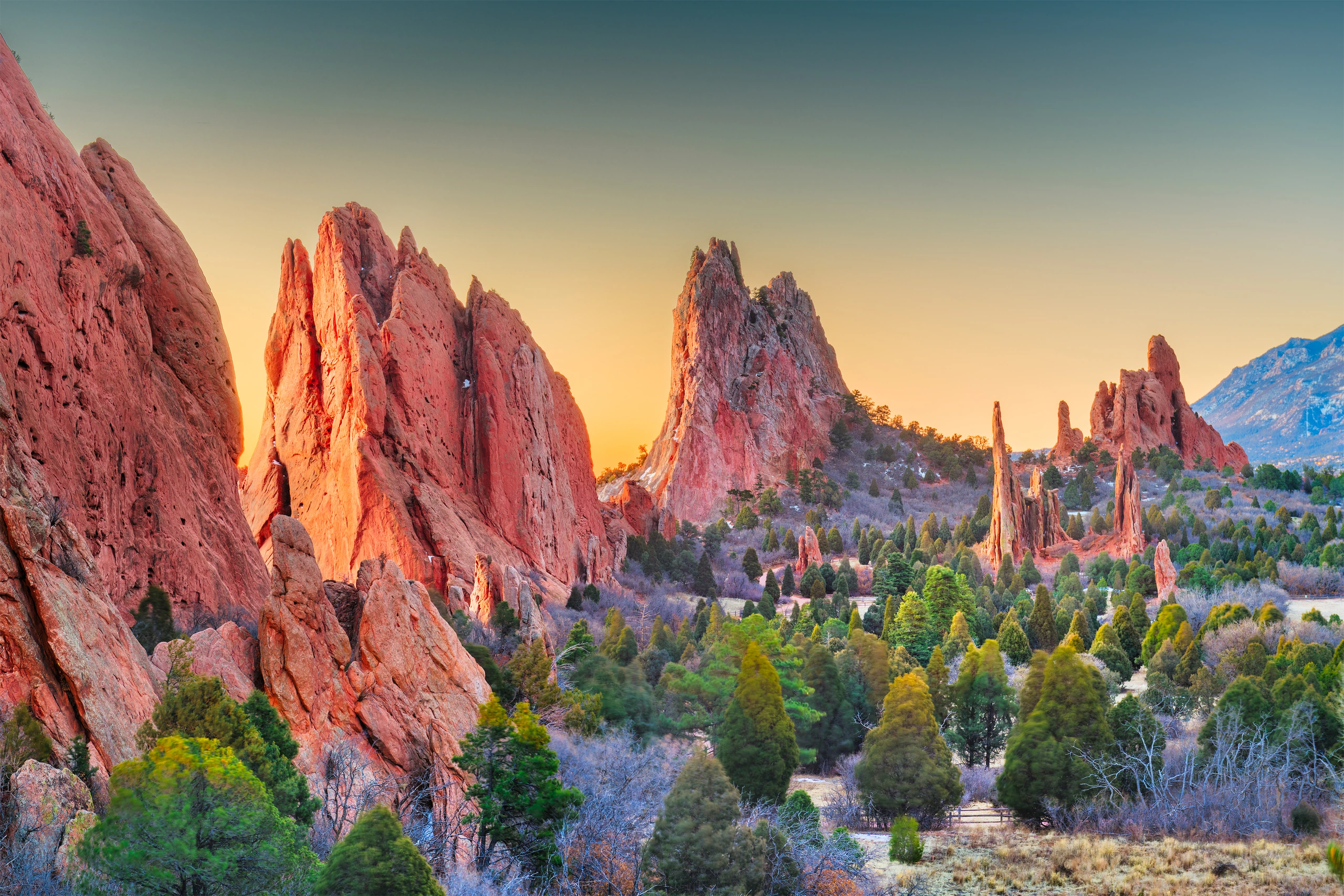 Trädgården av gudarna, Colorado Springs, USA
