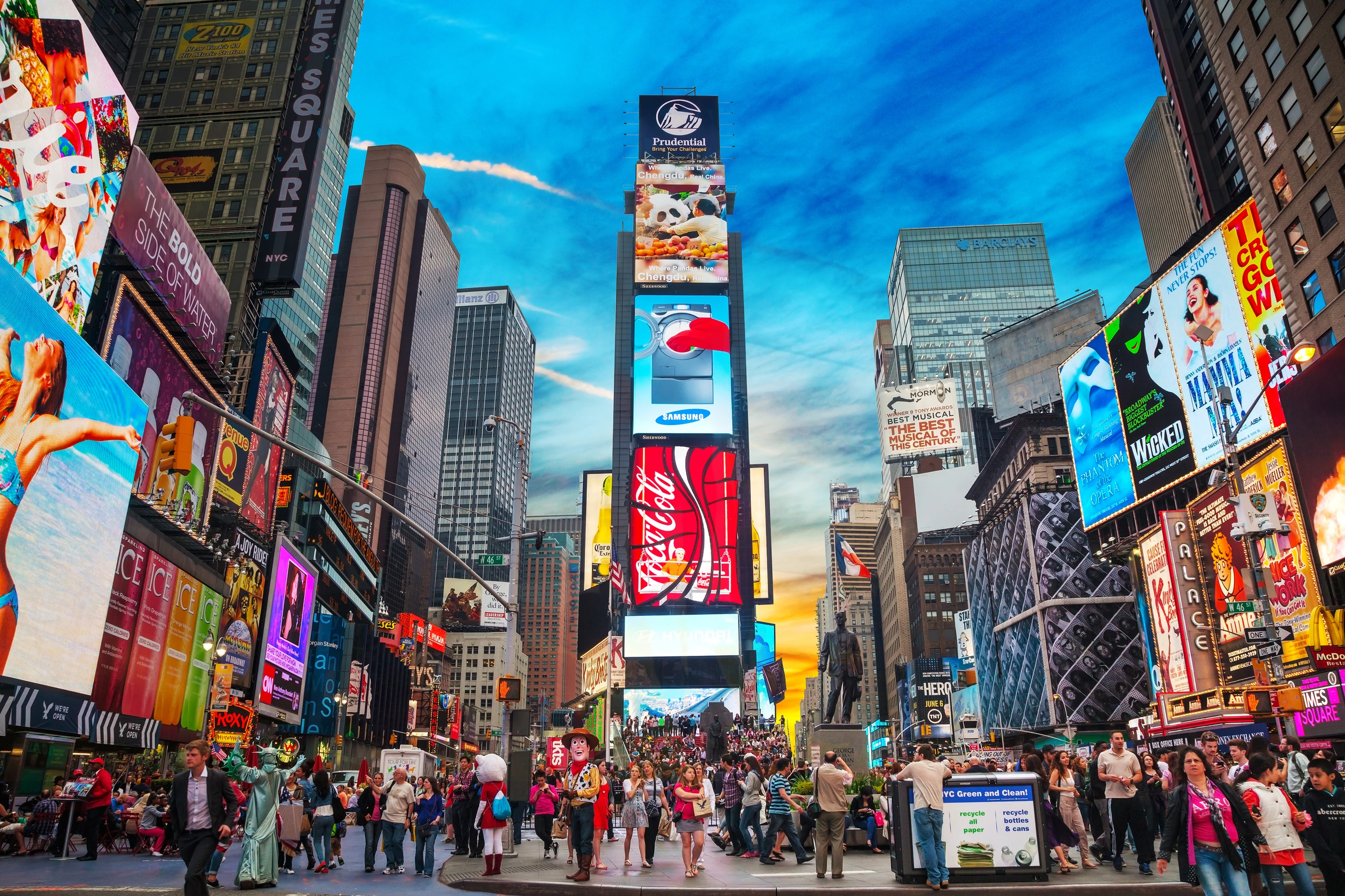 Times Square i New York City, USA