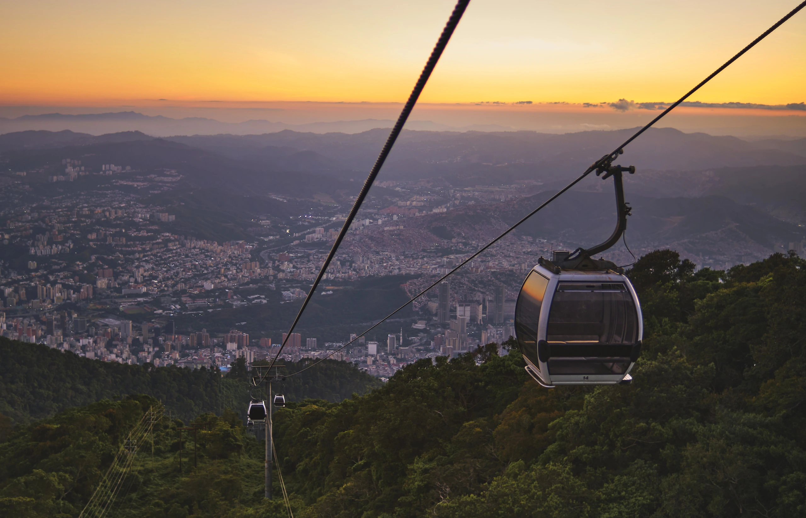 Kabelbana i Caracas, Venezuela