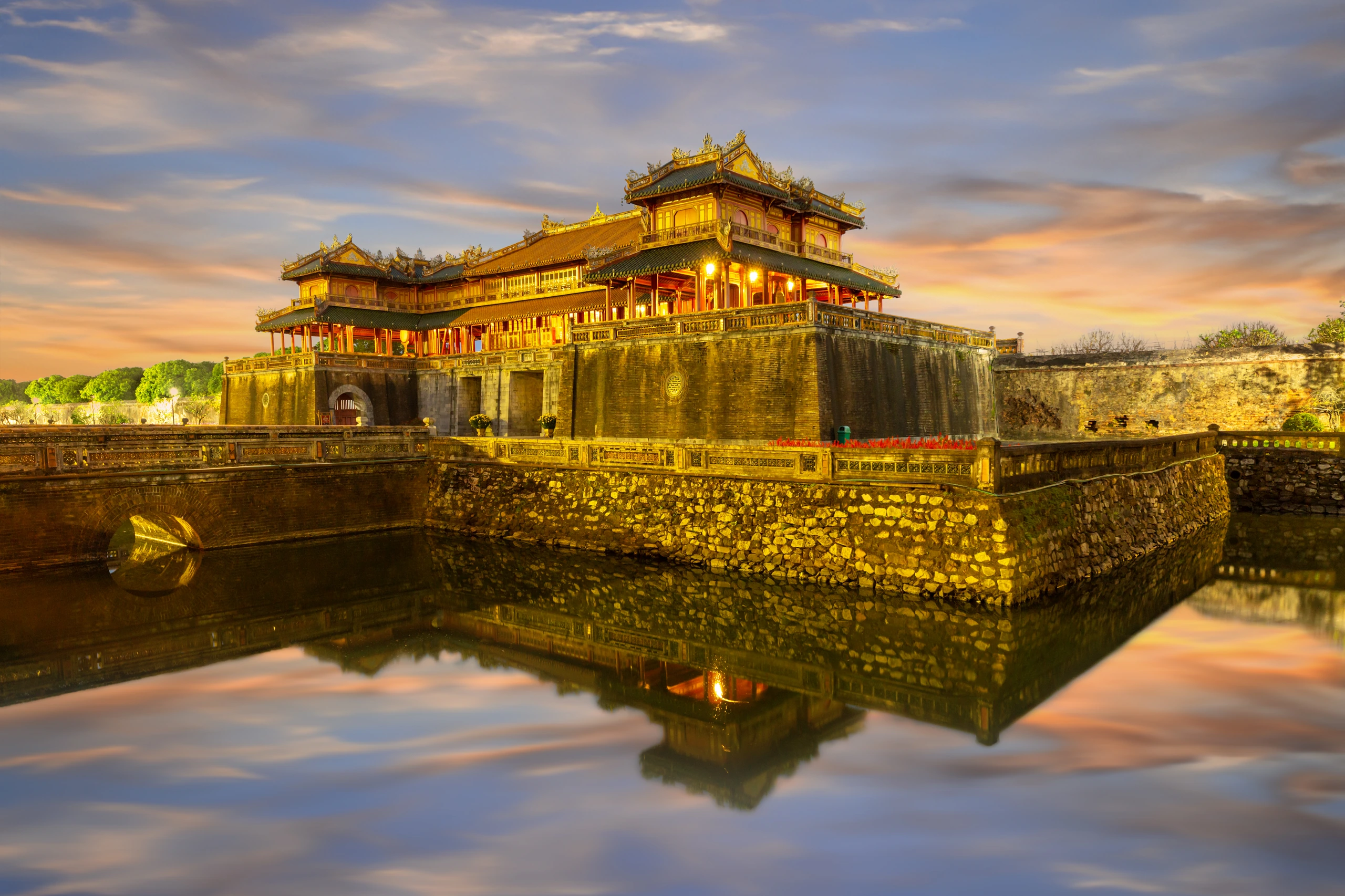 Hue, den kejserliga staden, Vietnam