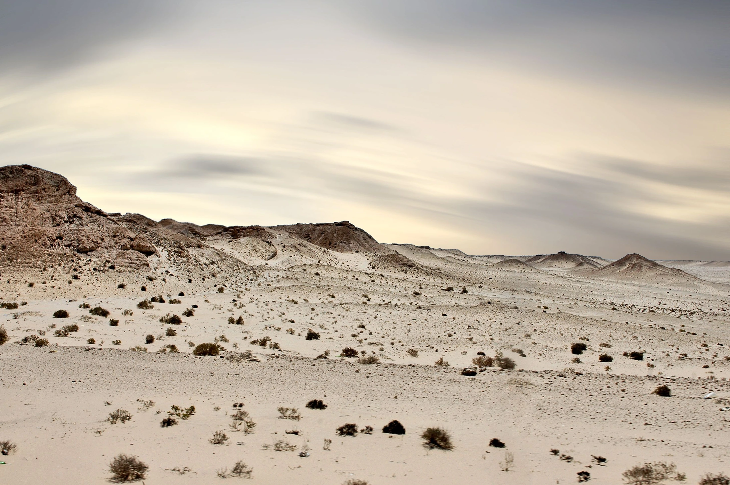 Öken utanför Dakhla, Västsahara
