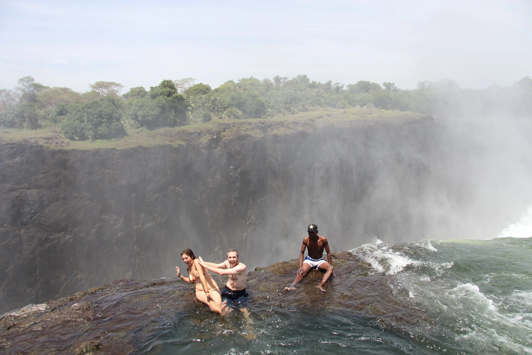 Devil's Pool i Zambia