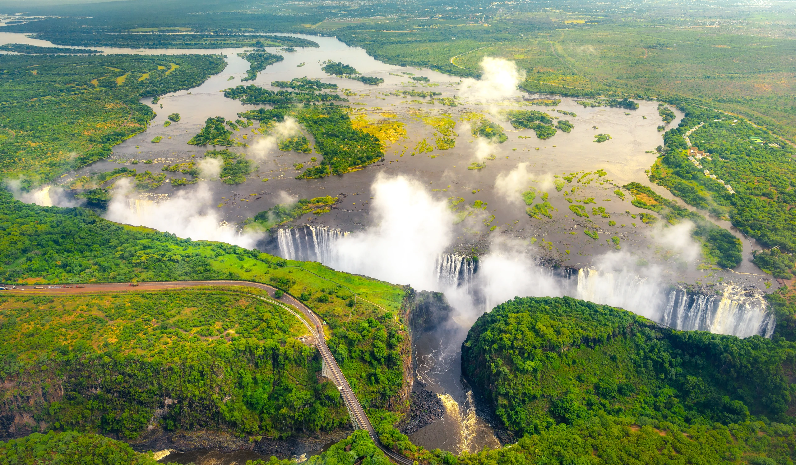 Victoria Falls i Zimbabwe